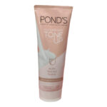 فوم شوینده و روشن کننده صورت پوندز حاوی شیر مدل Ponds Tone Up حجم 100 میلی لیتر