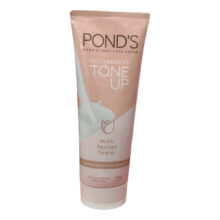 فوم شوینده و روشن کننده صورت پوندز حاوی شیر مدل Ponds Tone Up حجم 100 میلی لیتر