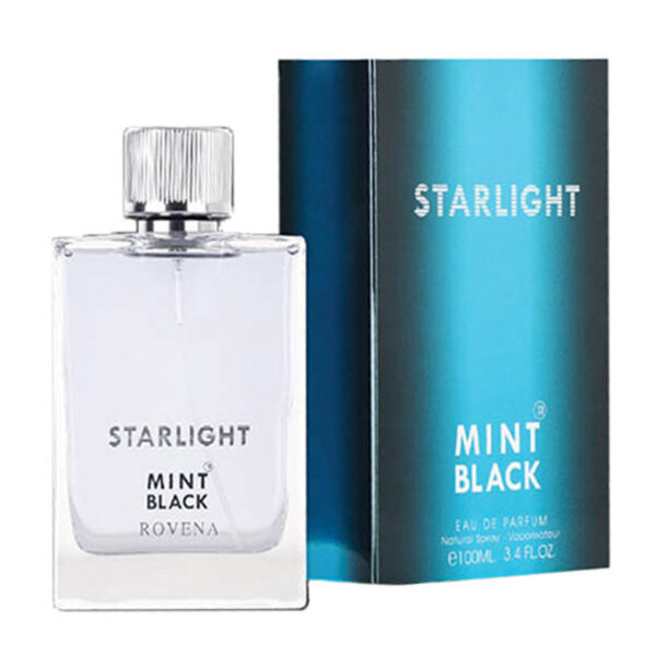 ادو پرفیوم مردانه روونا مدل STARLIGHT MINT BLACK حجم 100 میلی لیتر