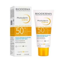 کرم ضد آفتاب پوست خشک و حساس بایودرما SPF50 مدل  photoderm حجم 40 میل