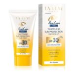 کرم ضد افتاب و روشن کننده پوست لالوکس پاریس SPF30 حجم 50 میل