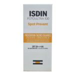 ضد آفتاب ضد لک بی رنگ SPF 50 ایزدین مدل spot prevent حجم 50 میل