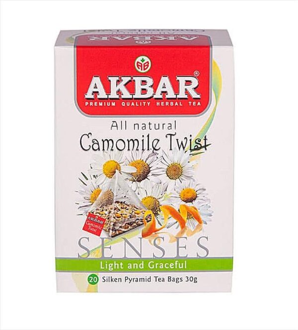 دمنوش Senses camomile twist اکبر 20 عددی