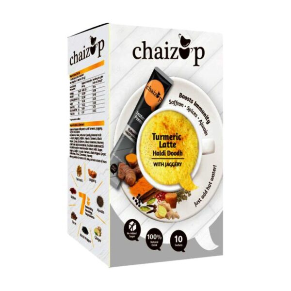 لاته زردچوبه chaizup بسته 10 عددی