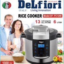 زودپز و پلوپز دیجیتالی 13 کاره DeLfiori مدل DF-Pc1290