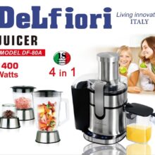 آبمیوه گیری چهار کاره دیجیتال DeLfiori مدل DF-80A